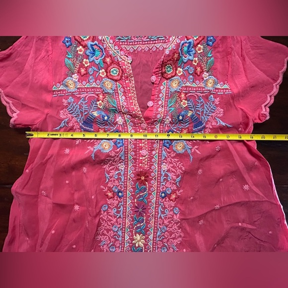 Johnny Was Mikones Tunic Size Small - Picture 5 of 7